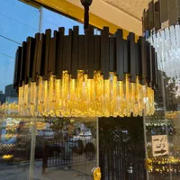 لوستر کریستال مدرن 60 سانت طرح اسپانیایی|لوستر و چراغ آویز|تهران, نیروی هوایی (پیروزی)|دیوار