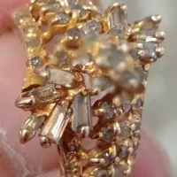 انگشتر الماس تراش برلیان فاخر زیبا|جواهرات|بجنورد, |دیوار