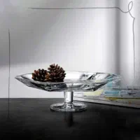 شیرینی خوری کریستال پایه دار ترکیه سری Nude