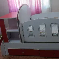 تخت نوزاد نوجوان شو تمام MDF براق مدل ۱۳۰۲