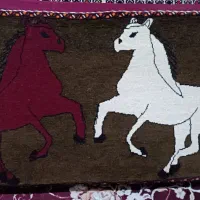 پشتی دست بافت کناپه|پشتی|زرقان, |دیوار