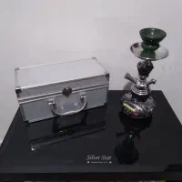 قلیان چمدانی برنجی