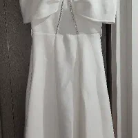 پیراهن مجلسی سفید