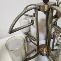 دو عدد لوستر پنج شعله ای|لوستر و چراغ آویز|دزفول, |دیوار