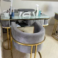 فروش چند میز صندلی ناخن|آرایشگاه و سالنهای زیبایی|سیرجان, |دیوار