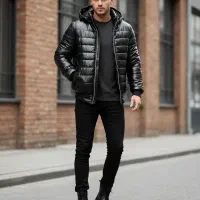 کاپشن سیلیکونی کلاه زیپی بادگیر سویشرت اسپرت|لباس|اصفهان, همت‌آباد|دیوار