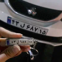 جاکلیدی پلاک ماشین موتور گردنبند شبتاب ساده خودکار