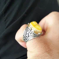 انگشتر نقره توافقی|جواهرات|مبارکه, |دیوار