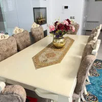 میز نهارخوری 8نفره|میز و صندلی غذاخوری|رامسر, |دیوار