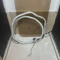 لوله مسی کولر گازی با کابل و گاز تک شعله آک