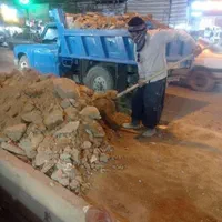 ماسه شسته اجر مخلوط حمل نخاله نیسان کمپرس|خدمات حمل و نقل|خاش, |دیوار