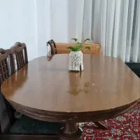 میز تک نهارخوری ۶نفره|میز و صندلی غذاخوری|مشهد, امام خمینی|دیوار