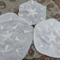 بافتنی.دست  رومیز  ابریشمی پرده.  پشتی  پیرن شلوا|صنایع دستی و سایر لوازم تزئینی|شیراز, فرهنگ شهر|دیوار