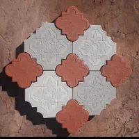 سنگ فرش باغی.موزاییک