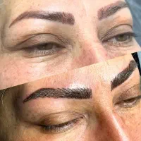 مدل شیدینگ لب و میکرو ابرو|خدمات آرایشگری و زیبایی|بندر کنگان, |دیوار