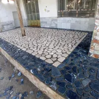 محوطه سازی باغ.منشاد ده بالا بنادک سادات طزرجان
