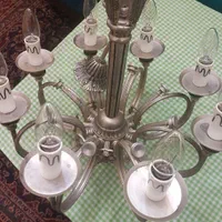 لوستر برنز آبکاری شده|لوستر و چراغ آویز|تهران, سنائی|دیوار
