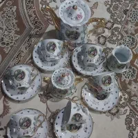 سرویس چای خوری و میوه خوری نو|ظروف سرو و پذیرایی|مبارکه, |دیوار