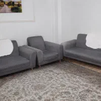 مبل ۷ نفره مدل چستر طوسی رنگ رنگ طوسی   رنگ طوسی