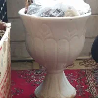 گلدون سفالی بزرگ