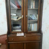 کتابخانه کاملا چوبی