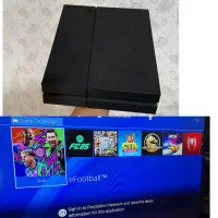 کنسول ps4 با یکسال ضمانت، با۱۵تا بازی، پلی استیشن4