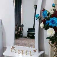 آینه کنسول سفید نو نو