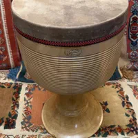 تنبک شیرانی تک مهر دهنه ۲۶ سانت|سازهای سنتی|اصفهان, آبشار|دیوار