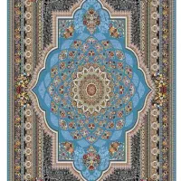 فرش ۶ متری نو آکریلیک اصل کاشان(دو جفت)