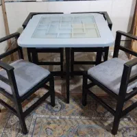 میزوصندلی ۴نفره کمجا|میز و صندلی غذاخوری|گرگان, |دیوار