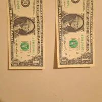 یک دلاری ۲ عدد|کلکسیون سکه، تمبر، اسکناس|تهران, اوقاف|دیوار