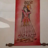 تابلو چرم طبیعی قدیمی