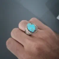 انگشتر نقره فیروزه