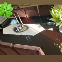 میز ناهار خوری ۸ نفره دست ساز(چوب راش)