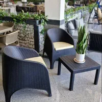 صندلی پلاستیکی حصیری نشیمن راحت کد 890 (حافظیه )