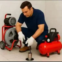 لوله باز کنی با فنر برقی