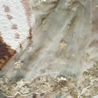 دسمال کارشده صفر  زیتونی