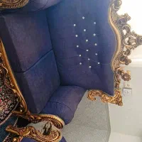 مبل سلطنتی هفت نفره در حد نو|مبلمان خانگی و میز عسلی|سیرجان, |دیوار