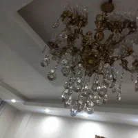 لوستر برنجی 6 شاخه|لوستر و چراغ آویز|نسیمشهر, |دیوار