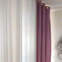 دوعدد دستک پرده پانچ شده