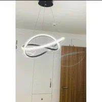 لوستر مدرن LED با طراحی حلقه‌ای هوشمند|لوستر و چراغ آویز|تهران, سازمان برنامه شمالی|دیوار