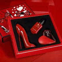 پک عطر ادکلن سه عددی لاو قرمز ولنتاینی   .