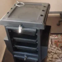 صندلی ارایشگری مردانه اصلاح جک پدالی دسته مثلثی|آرایشگاه و سالنهای زیبایی|تبریز, |دیوار