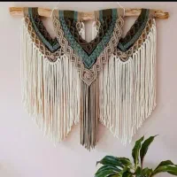 رانر مکرومه|صنایع دستی و سایر لوازم تزئینی|گرگان, |دیوار