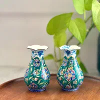 گلدان میناکاری نقلی