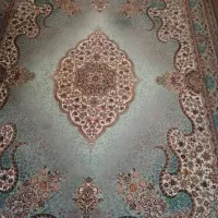 دوفرش۶متری ابریشم سه بعدی|فرش|میانه, |دیوار