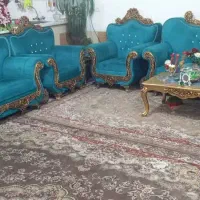 مبل شزلون طاووسی|مبلمان خانگی و میز عسلی|شیراز, شهرک مهدی‌آباد|دیوار