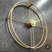 اینه و ساعت ست طلایی|ساعت دیواری و تزئینی|دهگلان, |دیوار