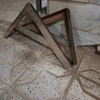 نردبان .چهارپایه تاشو و دوعددپایه کولر گازی|ابزارآلات|طبس, |دیوار