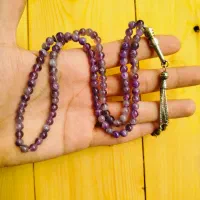 تسبیح یاقوت امیتیست فیروزه دلرباحدید برنجی چشم ببر|جواهرات|مشهد, آیت الله کاشانی|دیوار